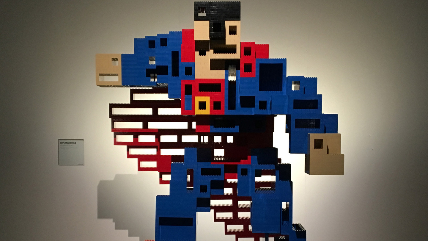 Brick-abstract-superman