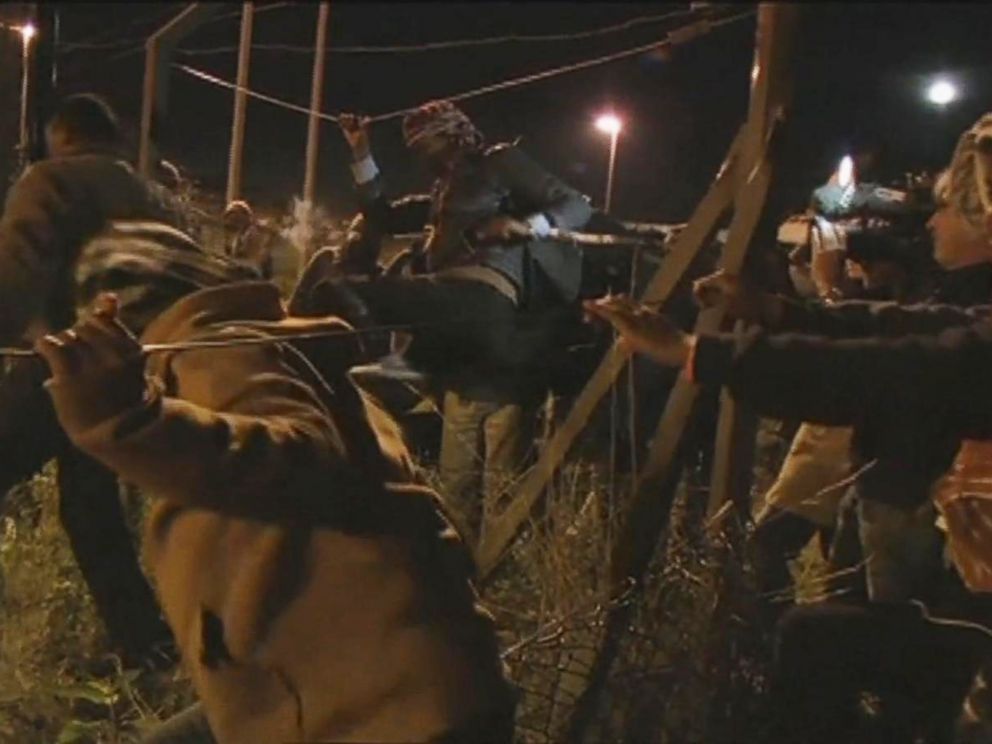 PHOTO: ABC News spent a day with migrants and refugees in Calais, northern France.