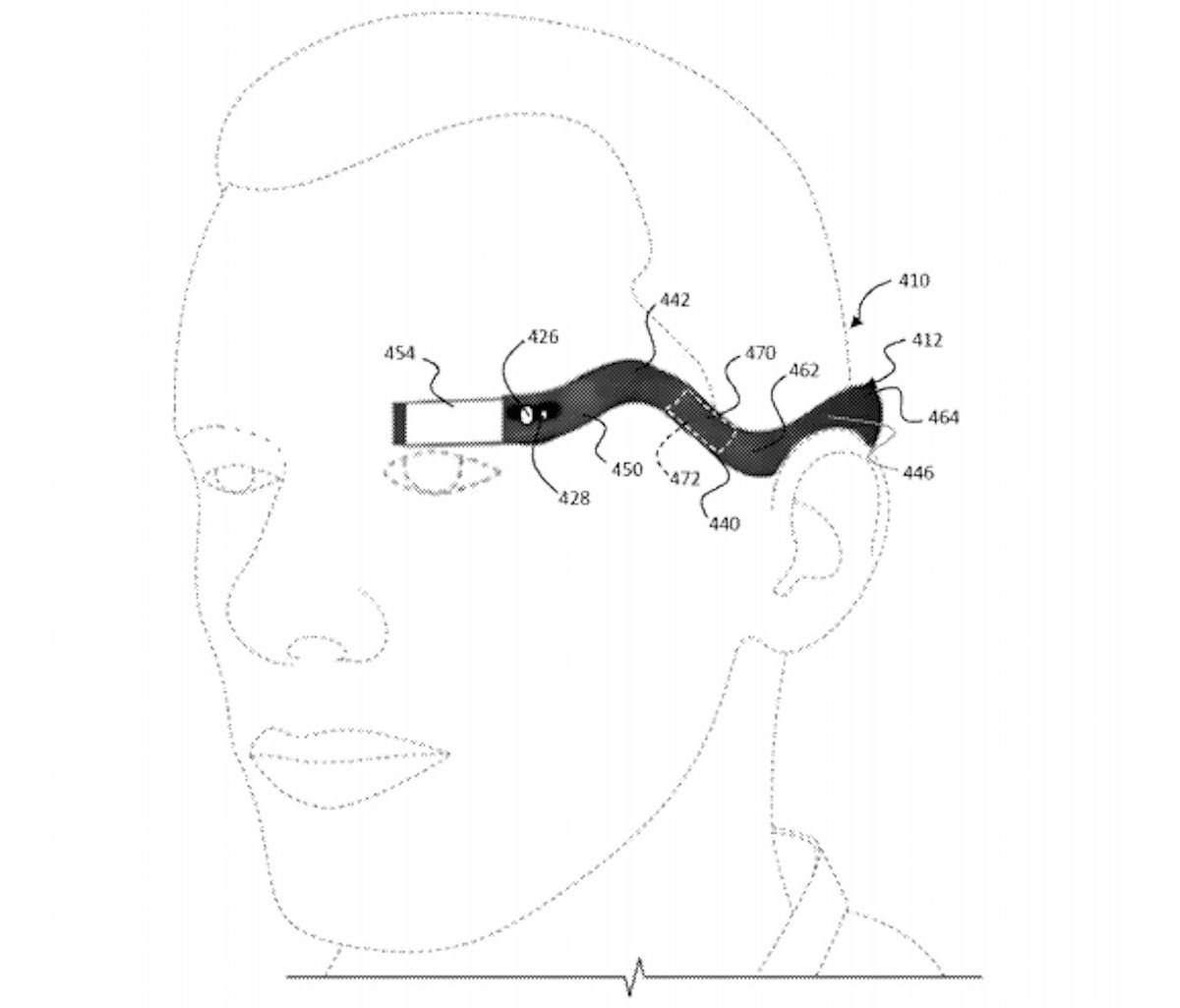 google patent werable illustration