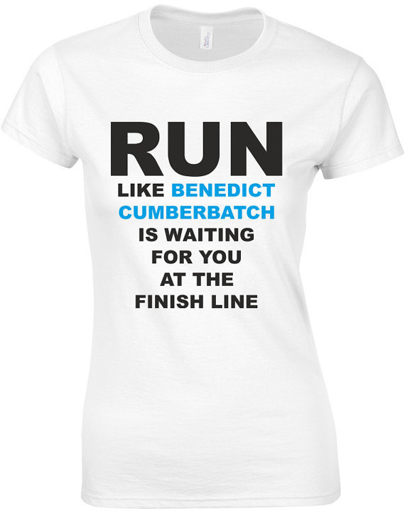 Run like... Cumberbatch Tee.